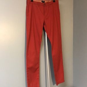 J Crew Driggs Collection Cotton Pants